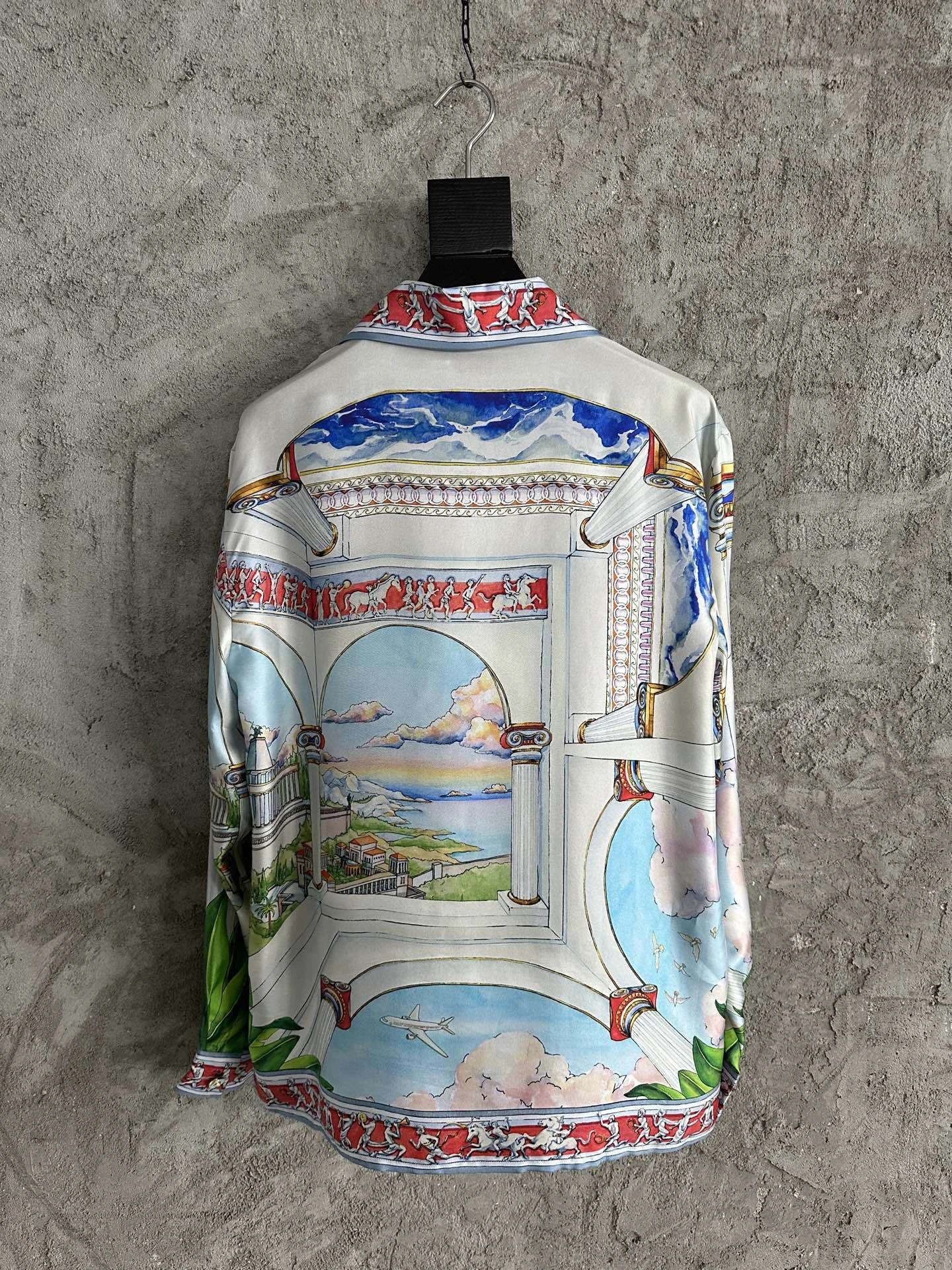 wg.luxury- 31s1281931 Real silk oversize item:E-F409I0902